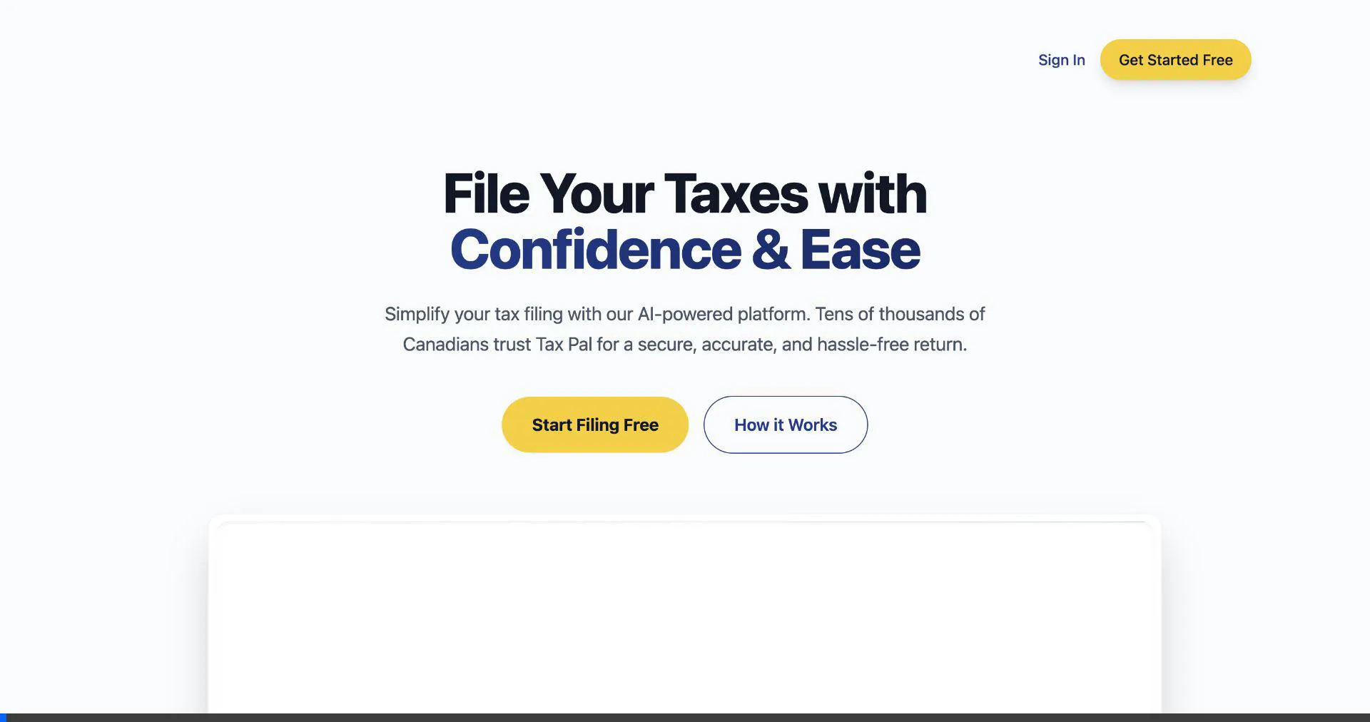 Tax Pal Demo